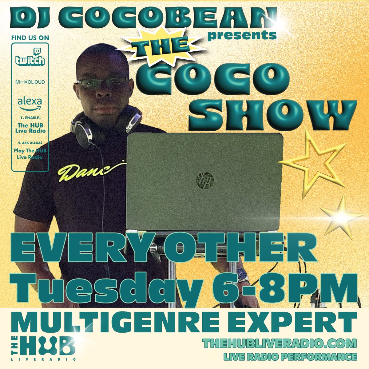 dj_cocobean's tweet photo. Locked and Loaded for another DJ CocoBean special Coco Show live tonight Tuesday 6pm-8pm GMT on TheHubLiveRadio and UKPower 105.2 Radio 
Click a link, share the post

https://t.co/dJa9js5OGT

https://t.co/mcplq9pcSK

https://t.co/mU5E0rqx4M

Sponsored by:
https://t.co/DdoXLDs3zH https://t.co/g1u7BUxQkF
