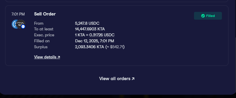 CryptoNinjak's tweet photo. Stacking more. $KTA https://t.co/7CGzXpzARN