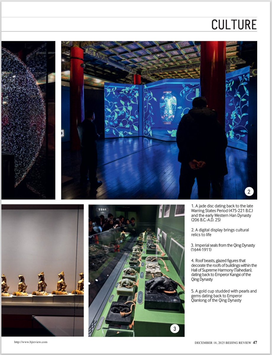 BeijingReview's tweet image. #BeijingReview The Palace Museum in Beijing is celebrating its centenary with an exhibition titled A Century of Stewardship: From the Forbidden City to the Palace Museum. Running from Sep 30 to De 30, the #exhibition features 200 sets of cultural #relics highlighting the essence