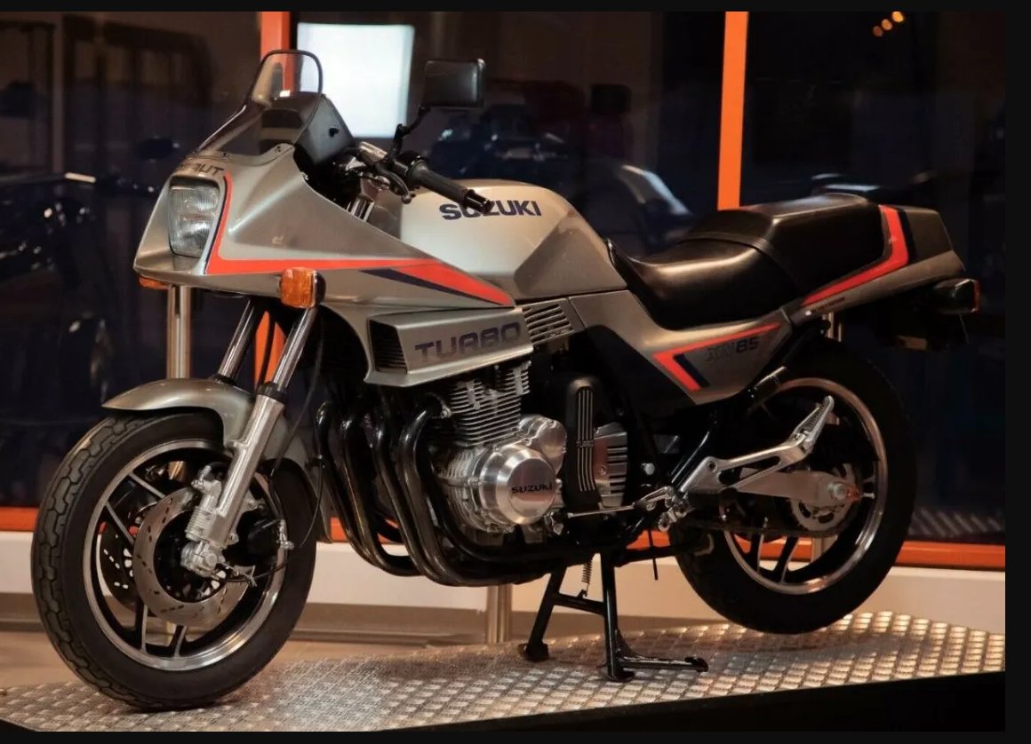 The super rare 1983 Suzuki XN85 Turbo produced 85 hp. Although a