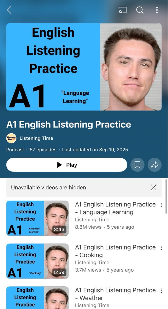 NF_English1's tweet photo. والله ما أبالغ بس مضمون 100%

لو خصصت 30 دقيقة يوميًا مع البودكاست هذا، بعد شهرين بتفهم أي إنجليزي قدامك حتى لو سريع، ولهجتك بتتغير 180 درجة ، تااااابع : https://t.co/9A1DsPwGgT