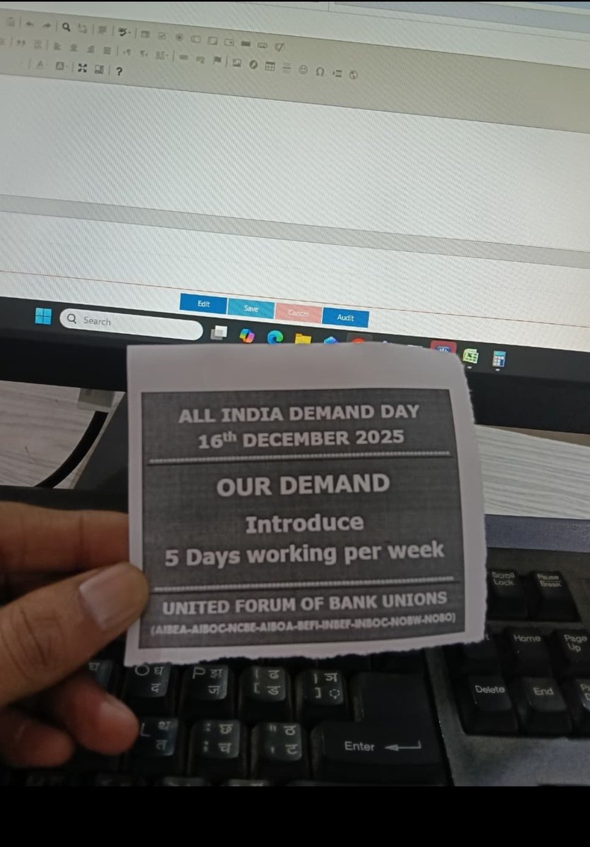 mrwriterakash's tweet photo. #allindiademandday16dec
#5DaysBanking https://t.co/zOdNmL6rvT
