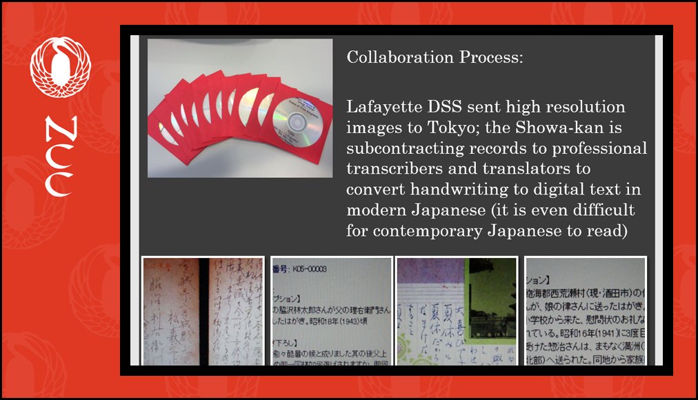 What goes into building a digital image collection? See slides from our 2015 Advancing Digital Scholarship in Japanese Studies: Innovations and Challenges workshop to learn about the image collection database from Paul Barclay &amp; Eric Luhrs (<a href="/LafCol/">Lafayette College</a>)! 💻📸 guides.nccjapan.org/c.php?g=397542