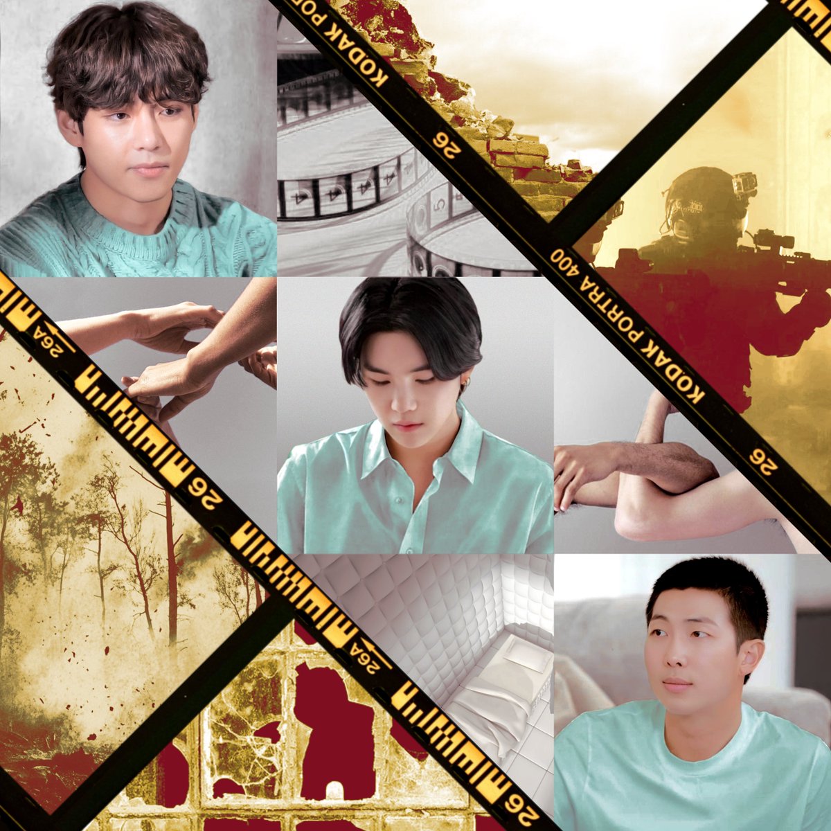 lines, fragments, and twisted silk (teen)

🎞️taegijoon, yoongi centric
🎞️2k words | complete
🎞️sentinel/guide, non-traditional dynamics, healing of the soul, and more

archiveofourown.org/works/75874331

moodboard by <a href="/gaydreaming__/">Milo left for Bluesky | check pinned 📌</a>