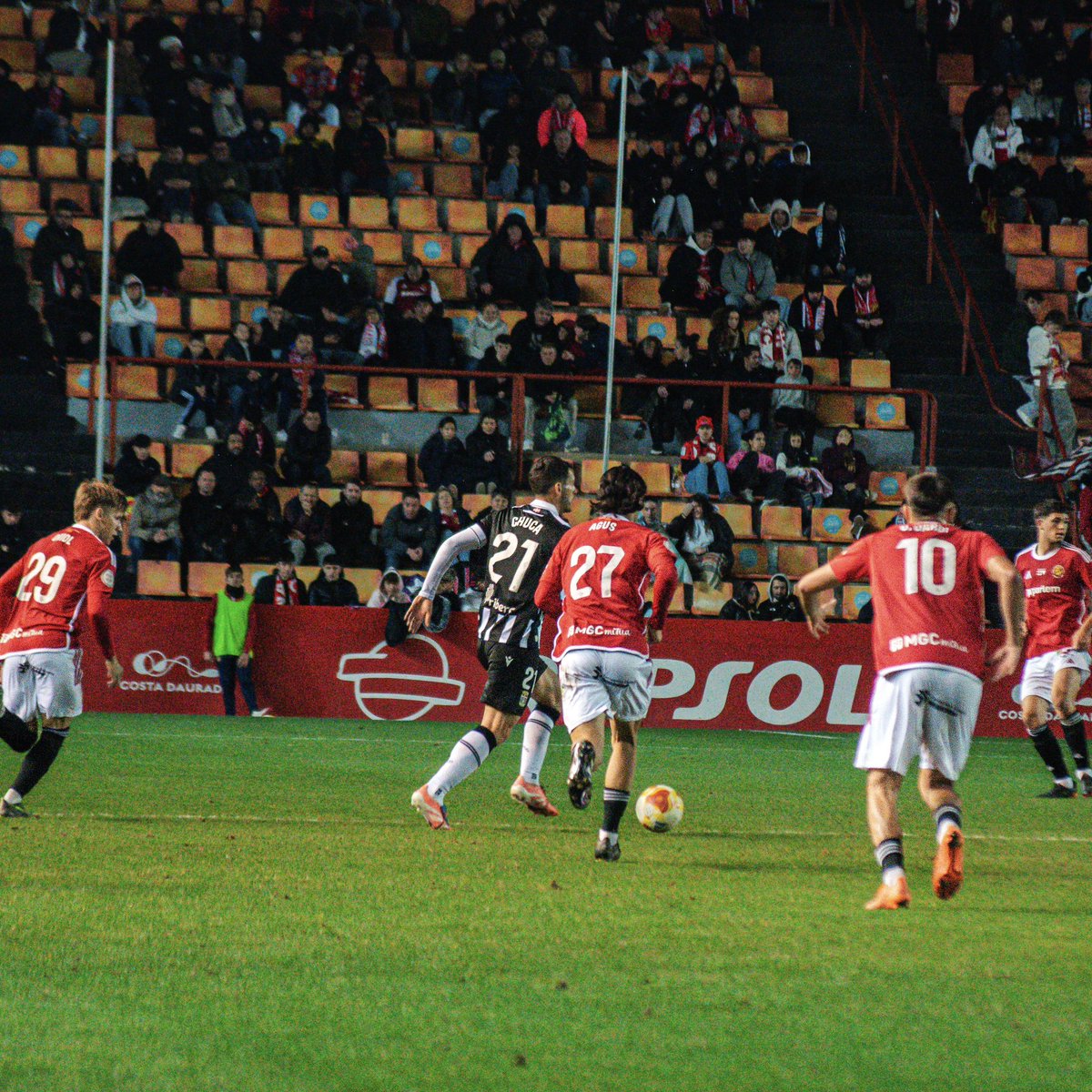 NASTICTARRAGONA's tweet photo. ❤️🤍 Mᴏɴᴛᴀʟᴠᴏ, J. Jᴀʀᴅɪ́, E. Pᴜᴊᴏʟ, Aɢᴜs ɪ Oʀɪᴏʟ

5️⃣ jugadors de la província de 𝐓𝐚𝐫𝐫𝐚𝐠𝐨𝐧𝐚 van finalitzar el #NàsticCartagena sobre la gespa del Nou Estadi Costa Daurada.

🌟 Mitjana d’edat de tots ells: 𝟐𝟎,𝟒 𝐚𝐧𝐲𝐬
#FEtsdeFerro https://t.co/gsvIUHt0PC