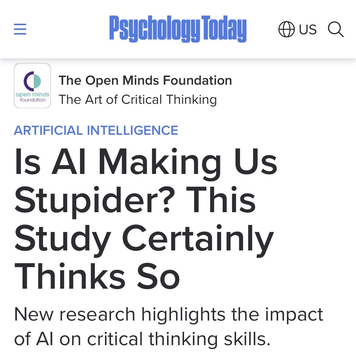 "ChatGPT users had the lowest brain engagement for every essay and worryingly showed decreasing brain activity over time... this represents (the) ChatGPT participants getting "lazier" with each subsequent essay, with many resorting to copy-&amp;-paste content by the end of the study"