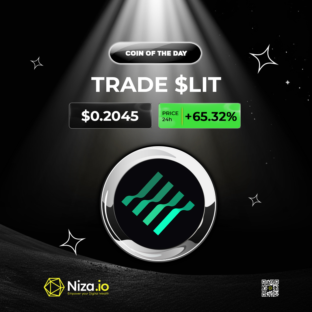 nizacoin's tweet photo. π COIN OF THE DAY on #Niza.io π
π₯ $LIT : $0.2045 | +65.32% @litentry
Join the #Niza.io community and capitalize on the latest trends today. π
#Coinsofday #Niza #litentry https://t.co/rdDWldcR2U