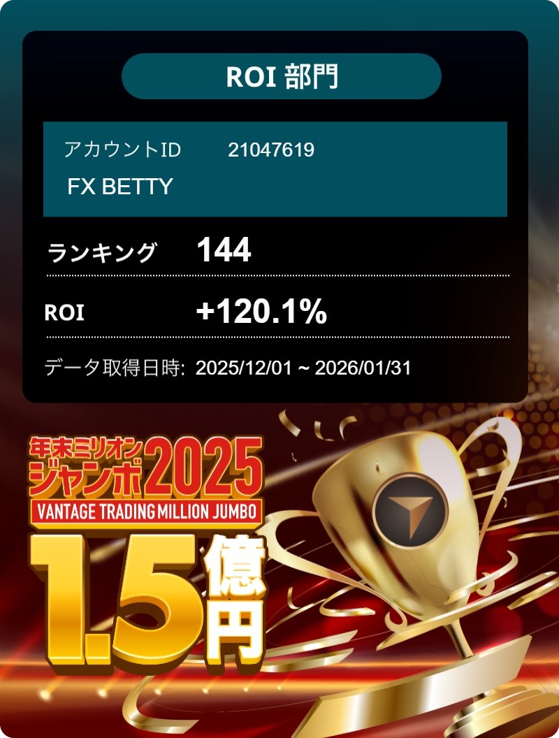 一回ROIリセットして這い上がりました。もうチケット使うことはありませんように。っつっても1月末長いから、そこまで生き残るには冬眠しないといけないくらい。