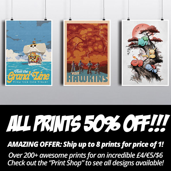 qwertee's tweet image. ❤️ 5 People who Repost this WIN a FREE TEE or PRINT!🔥Don't Miss Out on 50% OFF WALL PRINTS at qwertee.com/shop/print! ⚡️Be QUICK to get £4/€5/$6 PRINTS!!!

✅  Ship 8 prints for the price of 1! 🖼️ ALL of our  200+ amazing wall prints are HALF PRICE!! 👉 For just £4/€5/$6 you…