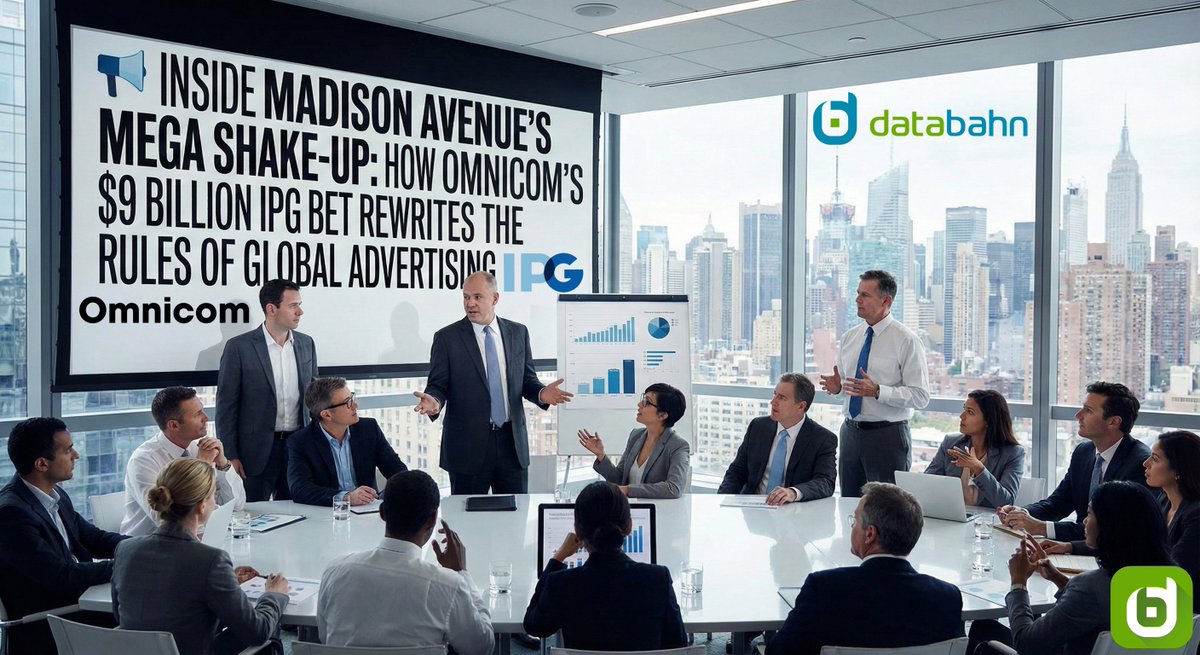 844databahn's tweet photo. Omnicom Acquired IPG for $9 Billion. The merger has begun. Visit our sales intelligence blog for actionable insights and the new Omnicom org chart. https://t.co/AEPj9ipfgJ https://t.co/Pv0ab488Vs