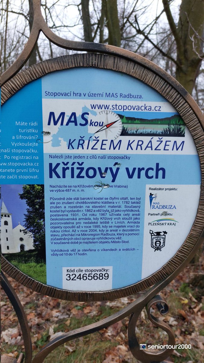 seniortour2000's tweet photo. Na vrch Křížový..#Stod #Krizovyvrch #krizovacesta #rozhledna 🚴♀️💚👍😊 https://t.co/9Sesrsa2MA