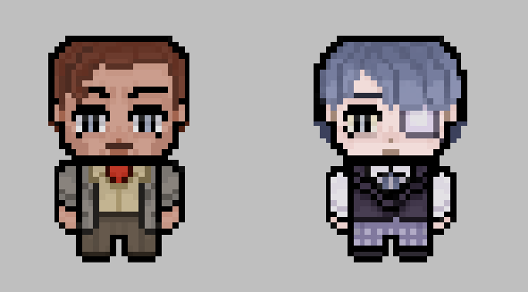 Funger termina minissss P5,     
might put these up on my redbubble as well    
#FearandHunger #fearandhungertermina 
#August #Daan