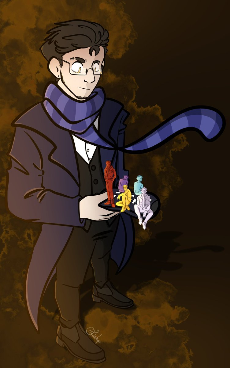 RixItUp1017's tweet photo. I thought the fandom on twitter might like this one 💙 #spoilers #sanderssides #fanart https://t.co/Eugnd9PJmB
