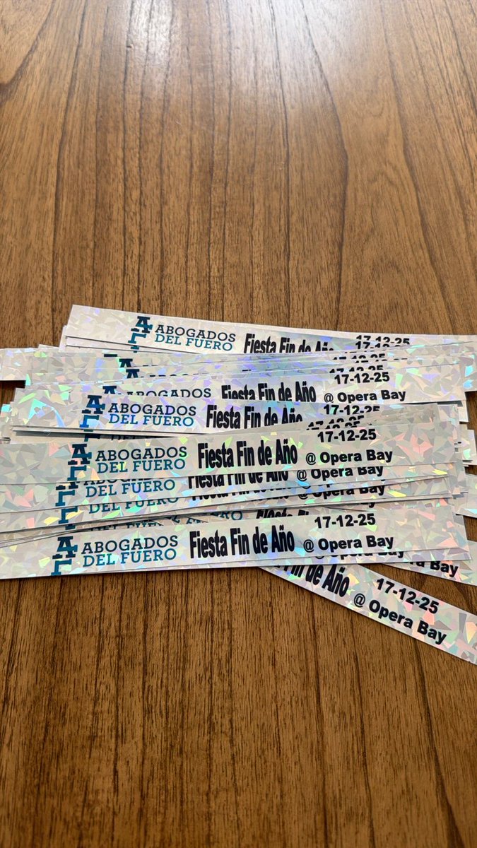 FIESTA DE FIN DE AÑO DE ABOGADOS DEL FUERO ! YA TENES TU PRECINTO? Como haces para conseguirlo? muy facil te inscribis en este link, pagas el monto, mandas el comprobante y te lo damos el dia del evento! Nos vemos! #ADFjuntossomosmasfuertes 

docs.google.com/forms/d/e/1FAI…