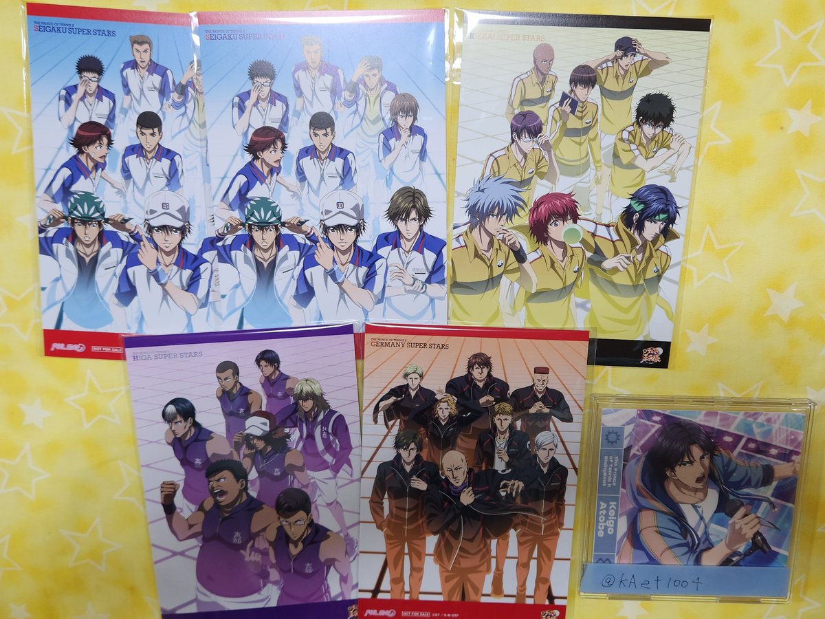 交換]テニスの王子様 テニプリ FEEL ME特典ブロマイド 譲]青学 立海