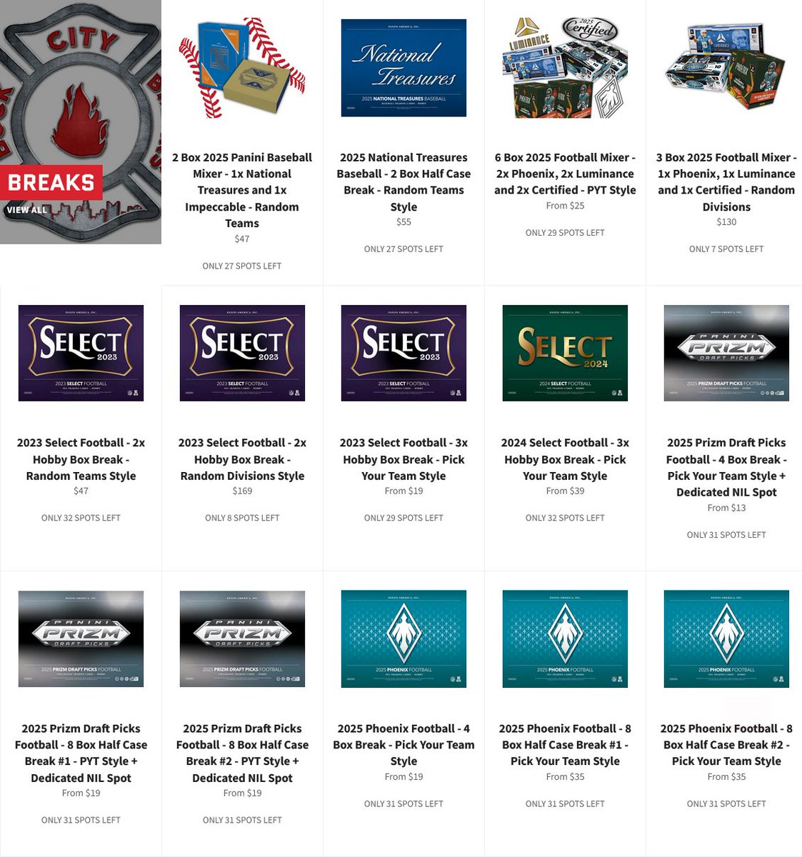 It's gonna be a fun week to rip with us on buckcitybreaks.com 🙌

Spots are movin' fast, so score yours before they're gone 💨