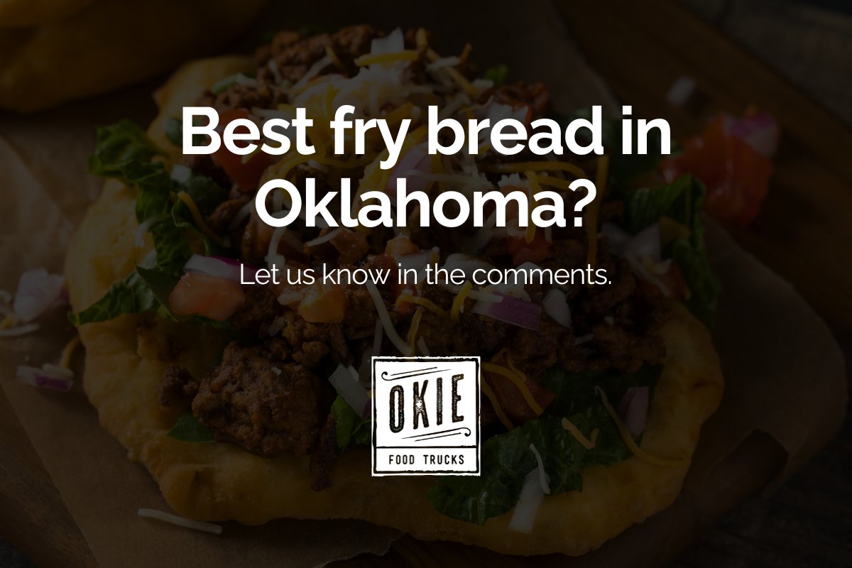 okiefoodtrucks's tweet image. Best fry bread in Oklahoma? Let us know in the comments by tagging your favorite food truck.

#OkieFoodTrucks #FryBread