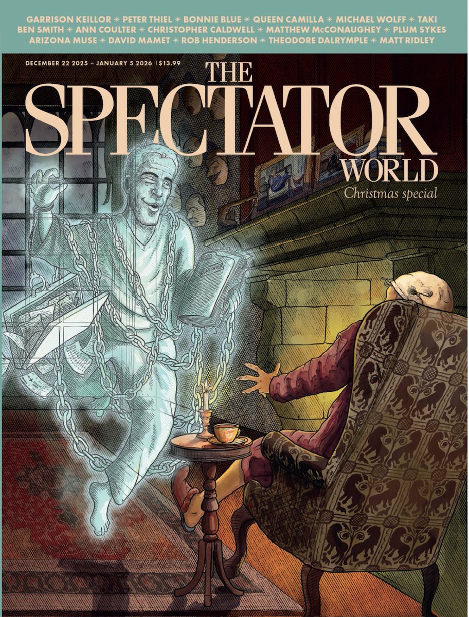 Every year, without fail, The Spectator’s bumper Christmas special brings together a host of inspired new contributors alongside its brilliant regular crew. 

December 2025 is no exception.