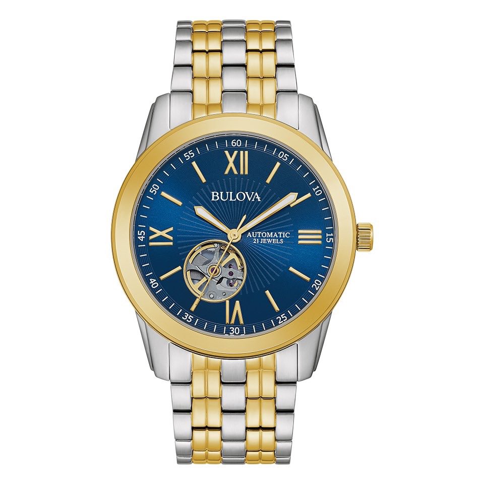 BULOVA AUTOMATIC (21-JEWELS)
 TWO-TONE  WATCH
🚨¢4000
☎️0242375533