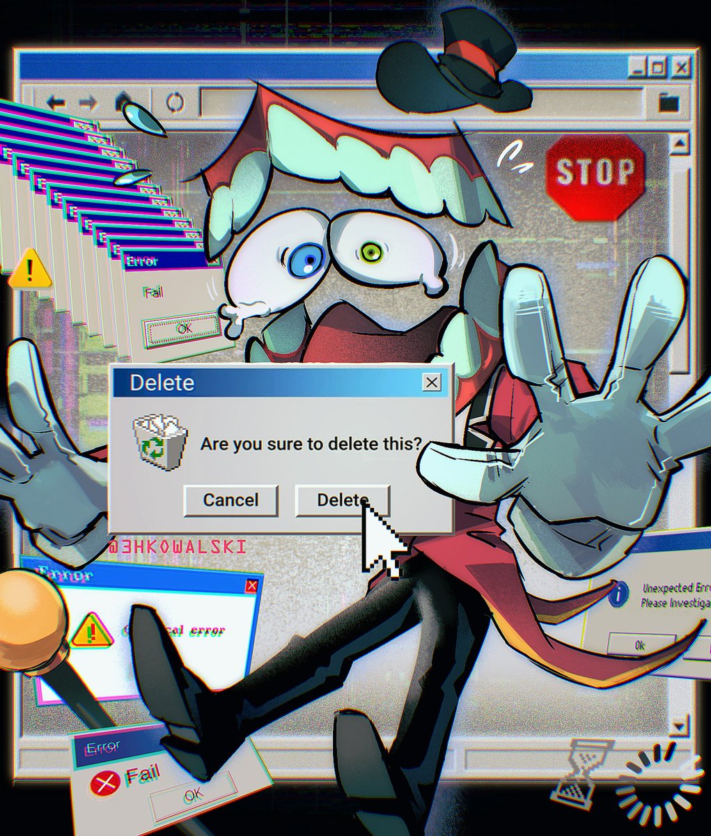 They’ll try to delete the program the moment they escape🆘 
rip.
#tadc #TheAmazingDigitalCircus #Caine