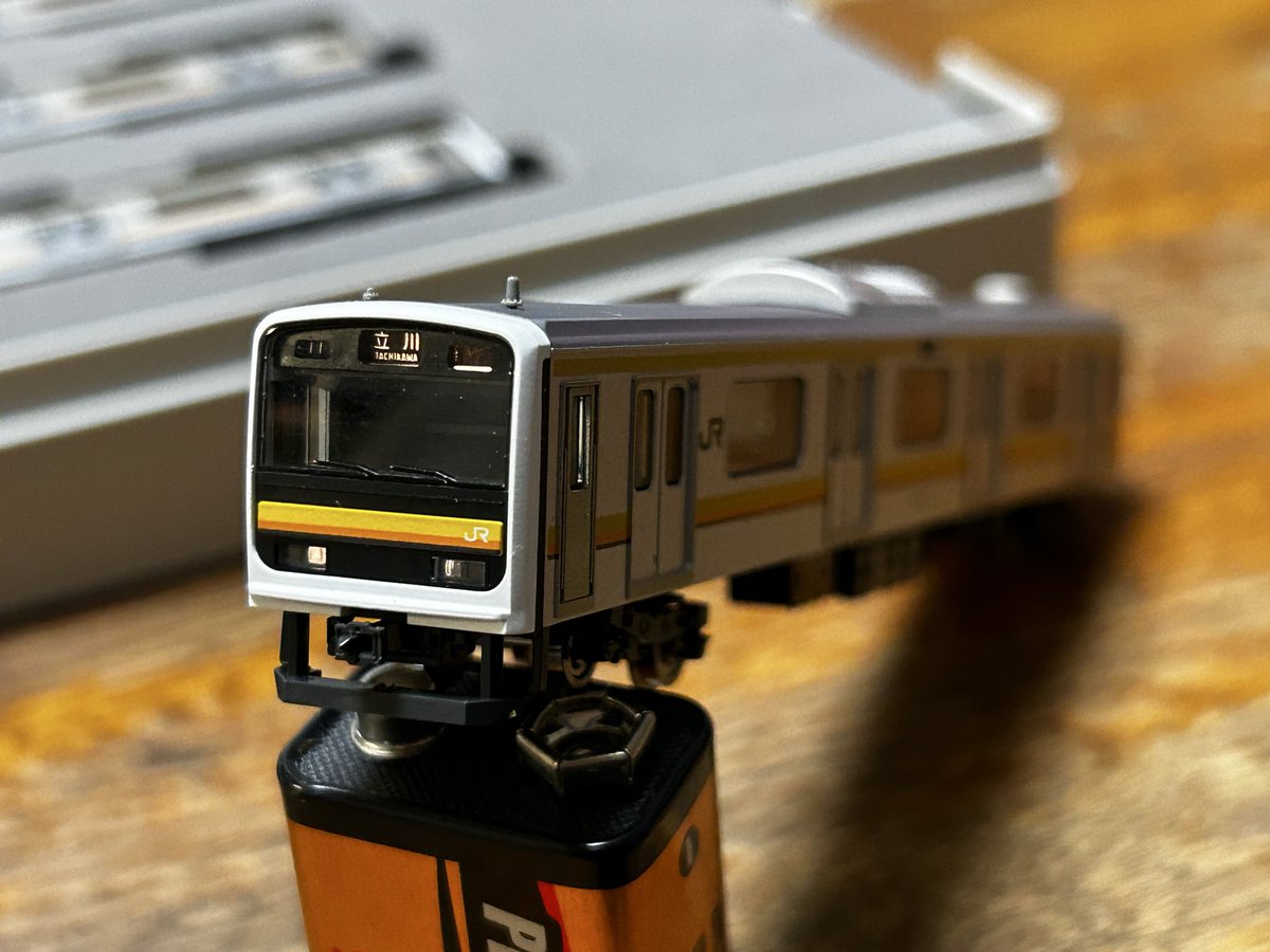 南武線買いました！ 209系0番台の南武線です。ぽちで購入しました