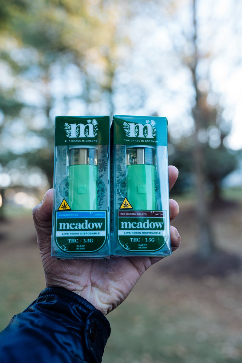 meadowthc's tweet photo. 💨 VAPE GIVEAWAY 💨

New 3.5G disposable vapes are here… and we’re giving some away 👀

10 winners. Your choice of unique cannabinoid blend.

How to enter:

• Follow @meadowthc
• Like + RT

BONUS ENTRY: 

• Comment which blend you’d pick (all options below 👇) https://t.co/ZaU9eqXHtp