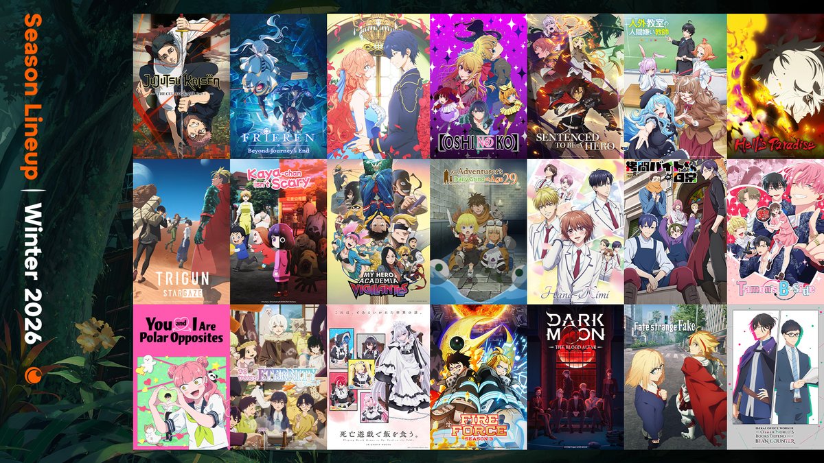 Crunchyroll tweet media