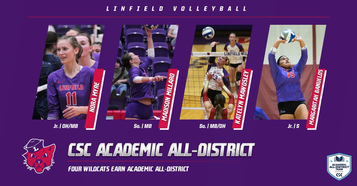 Linfield Volleyball tweet media