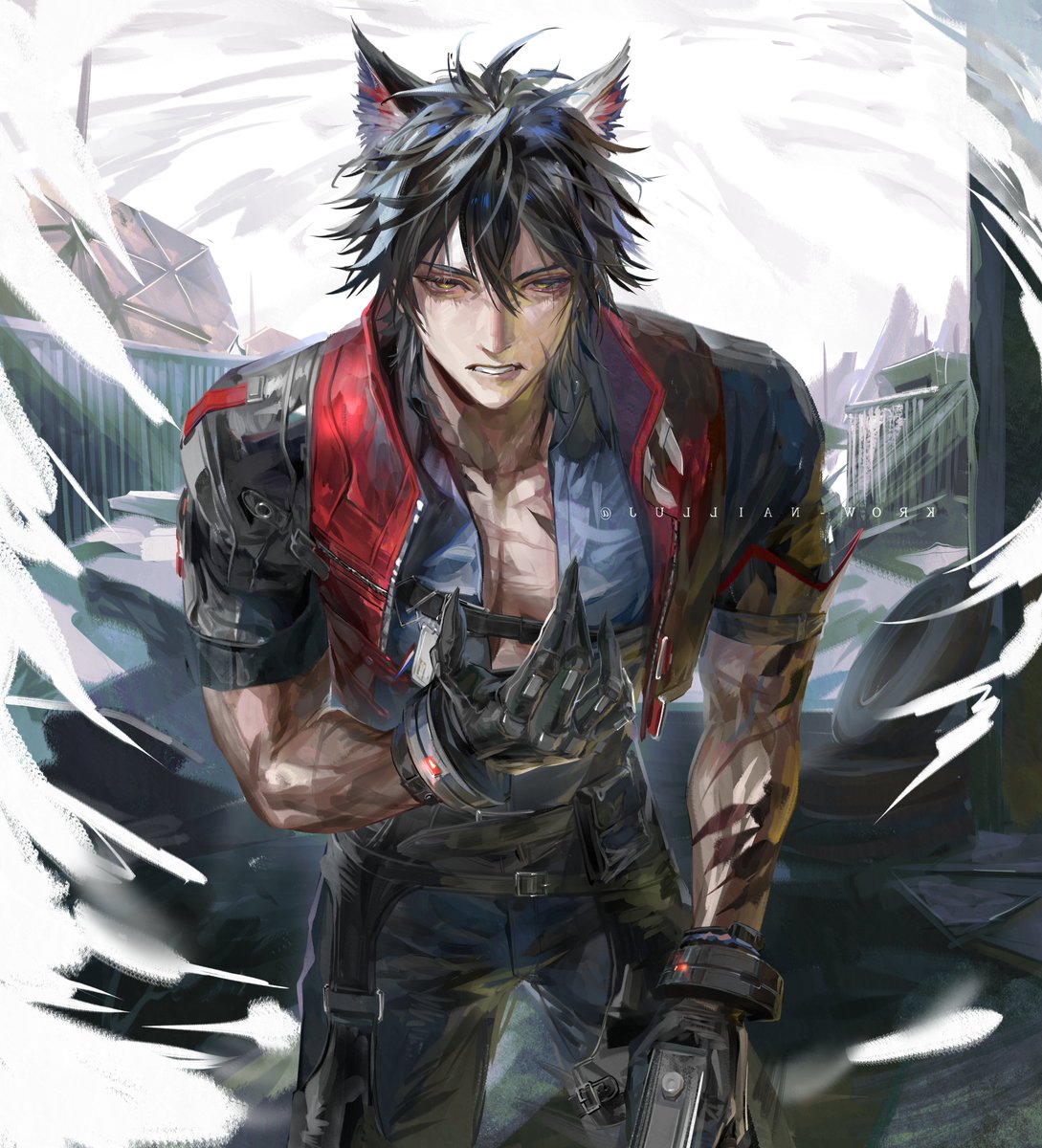 sói cô độc Wulfgard #ArknightsEndfield📷 #EndfieldCreators📷 #EndfieldBetaTestIICC