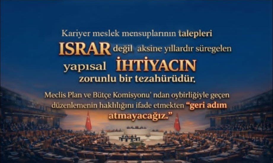 sgudernegi's tweet photo. Kariyer meslek mensupları için #sözmecliste https://t.co/LlQ86ujUWW