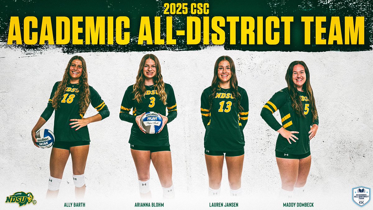 NDSU Volleyball tweet media