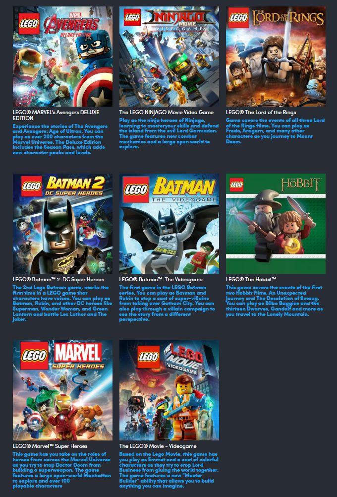 Humble Games Encore Bundle: LEGO Worlds Collide ($15 for all - ends in ~2 days) buff.ly/XS7Laeb #ad