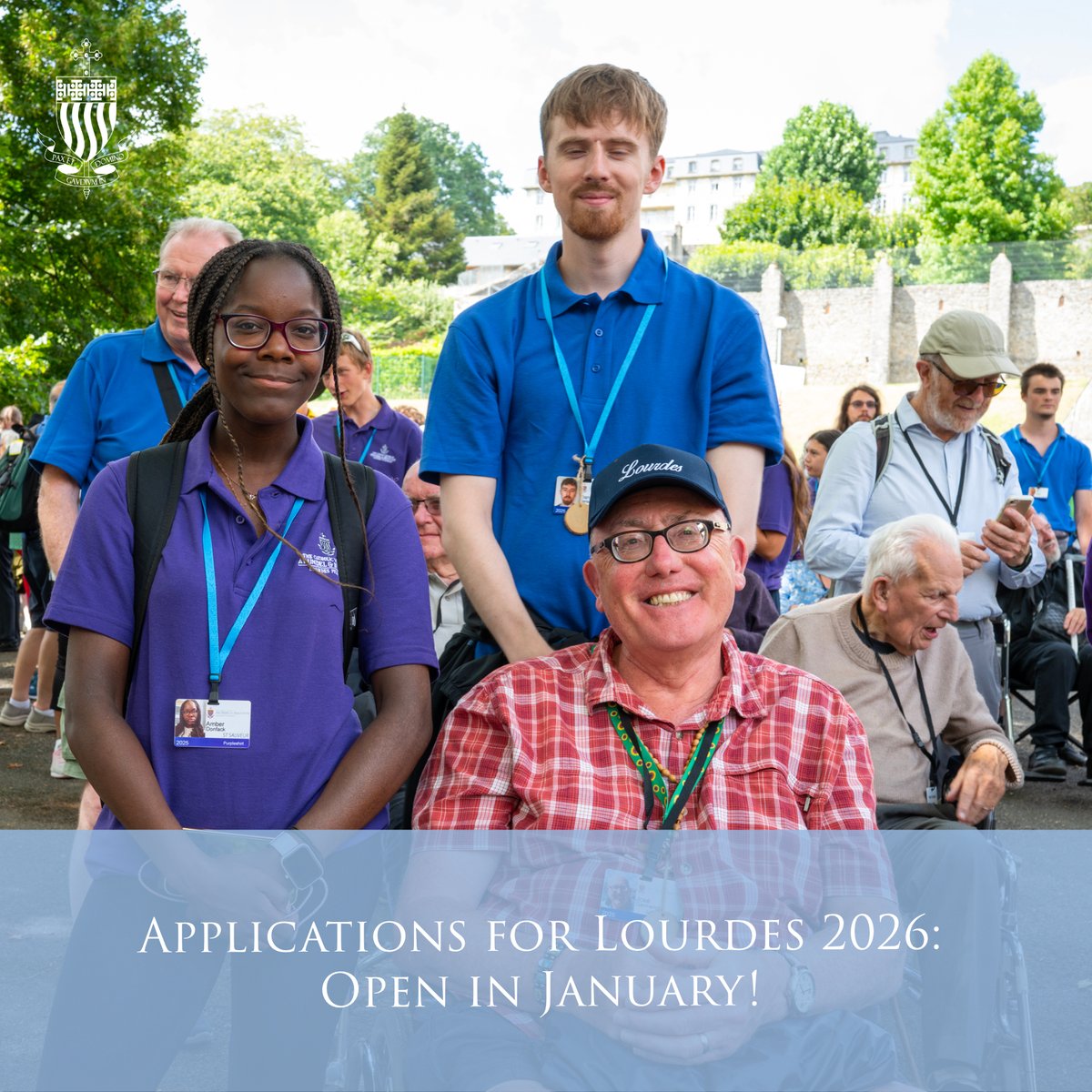 Diocese of Arundel & Brighton Lourdes Pilgrimage tweet media