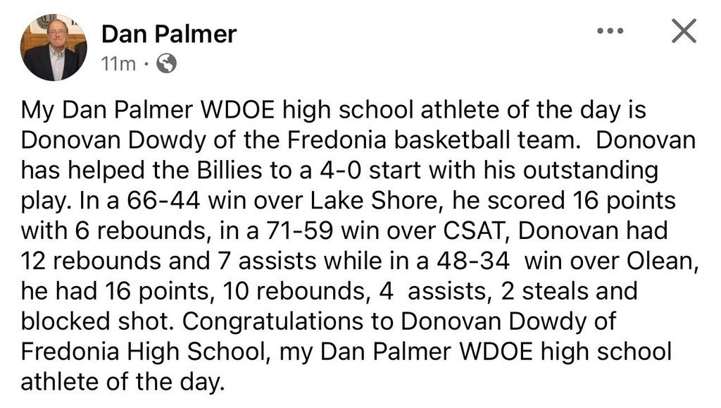 Fredonia Central School District tweet media