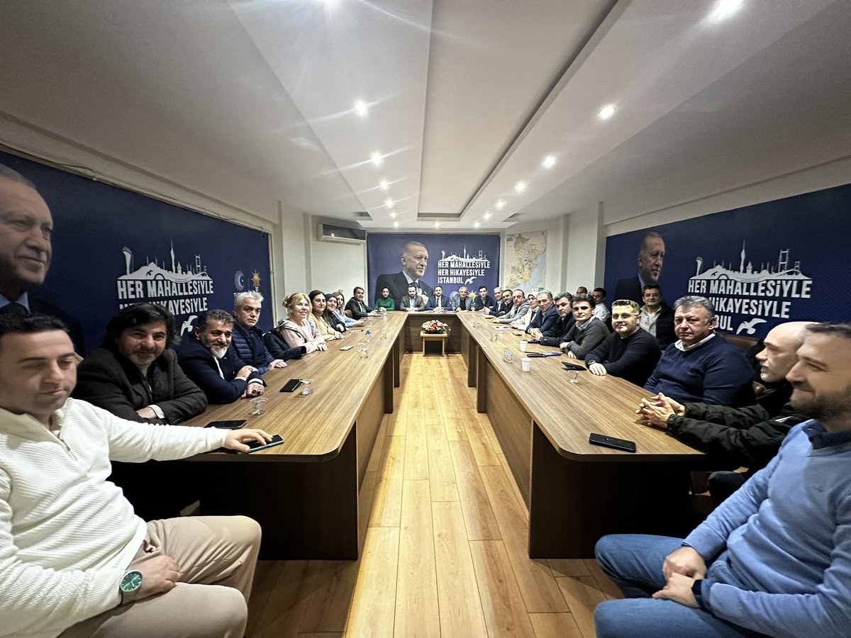 İlçe Başkanımız <a href="/yildirimturan/">M. Yıldırım TURAN</a>’ın başkanlığında, İl Yönetim Kurulu Üyemiz <a href="/mmurselkaya/">Muhammet Mürsel Kaya</a> ve teşkilat mensuplarımızın katılımıyla toplantımızı gerçekleştirdik.

Gündem:
• Teşkilat çalışmaları
• Birim faaliyetleri

<a href="/abdullahozdemir/">Abdullah Özdemir</a> <a href="/akpartiistanbul/">AK Parti İstanbul</a>