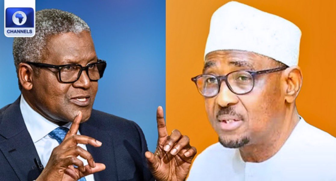 Repost this is if you agree with Dangote that Farouk should step aside and be probed.

I want to check something.