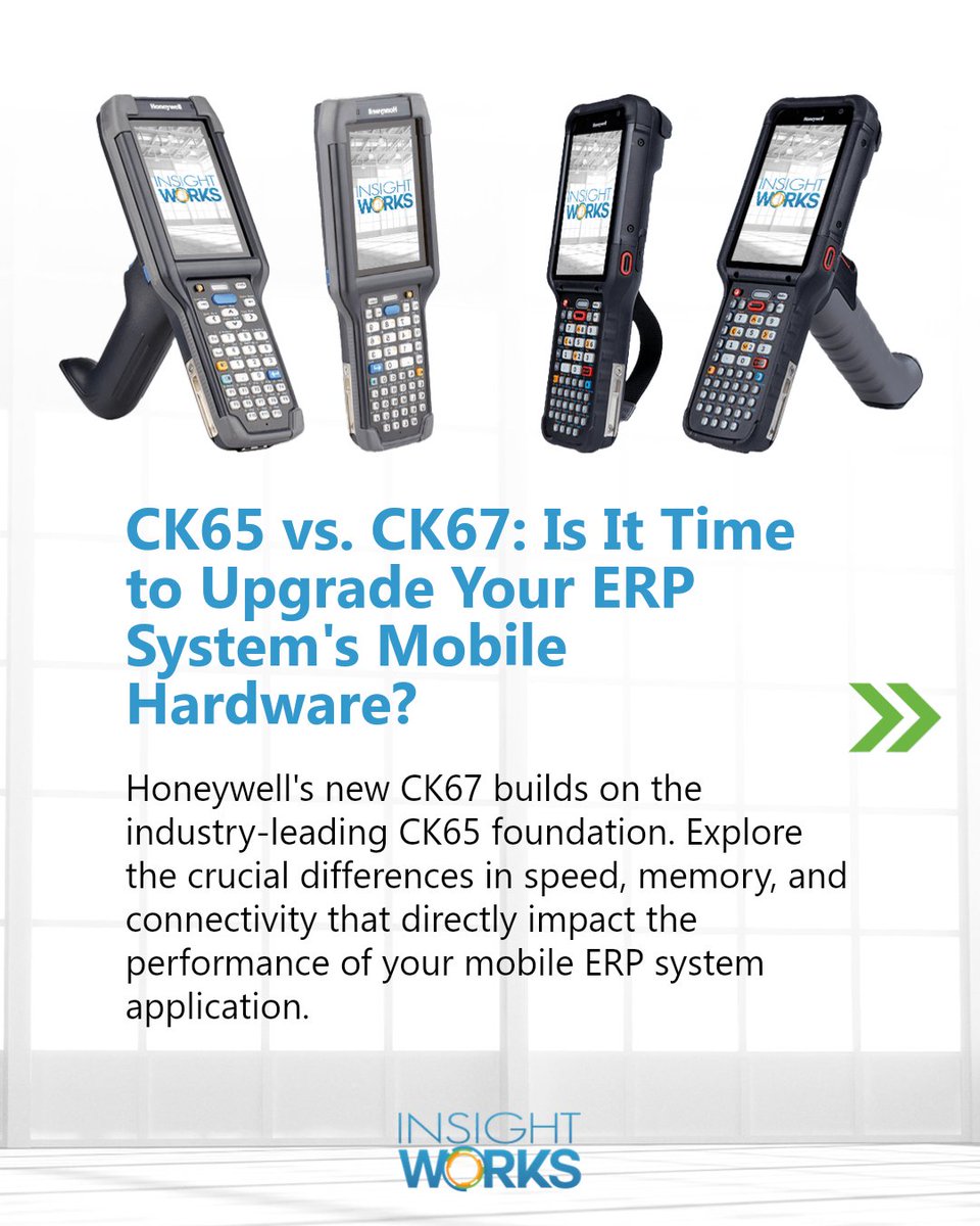 DMSInsightWorks's tweet image. Is it time to upgrade the mobile hardware supporting your Business Central ERP System?

Read the full breakdown: dmsiworks.com/blog/ck65-vers…

#BusinessCentral #ERPSystem #Dynamics365 #WarehouseManagement #MobileHardware #Honeywell #CK67 #InsightWorks