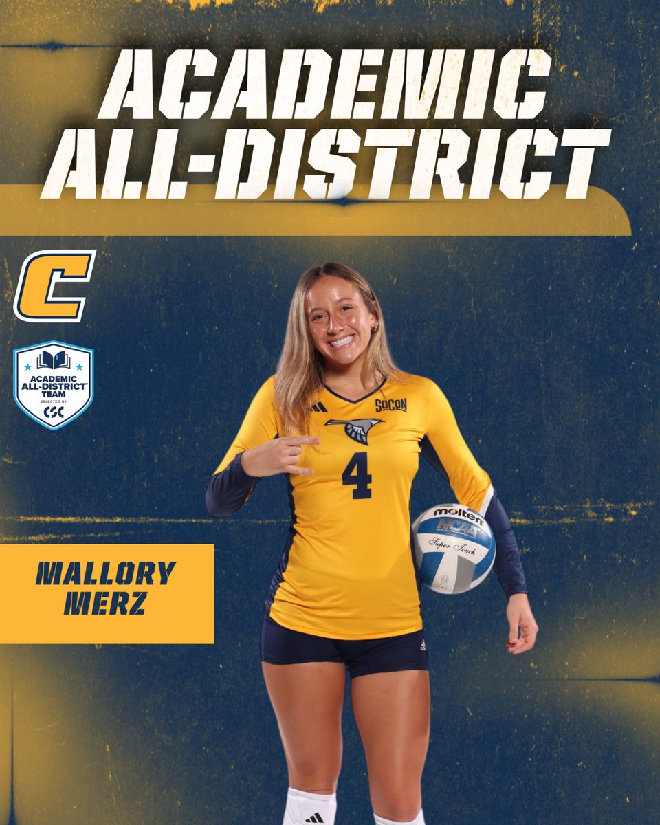 GoMocsVB's tweet image. Proud of these 4️⃣ Mocs on earning Academic All-District distinction from the College Sports Communicators! 📚🏐

- Mallory Merz 
- Caiti Barthel
- Kynli Kirkendoll
- Gracie Rose 

#GoMocs