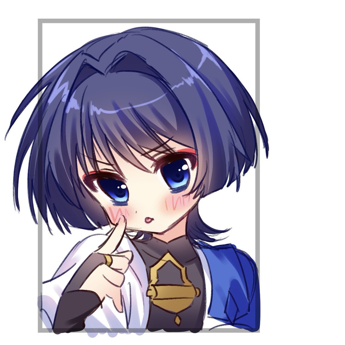 萌え絵風の放浪者 らくがき-  ̫ -