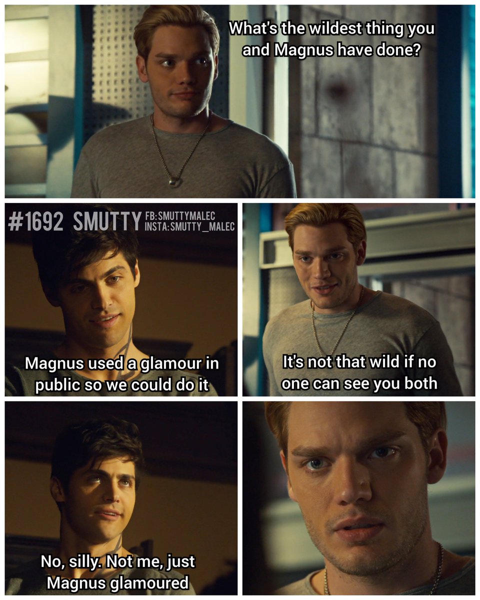 #1692 I wonder if people could tell? I should write a fic about it 😏

#shadowhunters #shadowhunterstv #malec #aleclightwood #magnusbane #matthewdaddario #mattdaddario #harryshumjr  #SaveShadowhunters #shadowhunterslegacy #jacewayland #jaceherondale #dominicsherwood #domsherwood