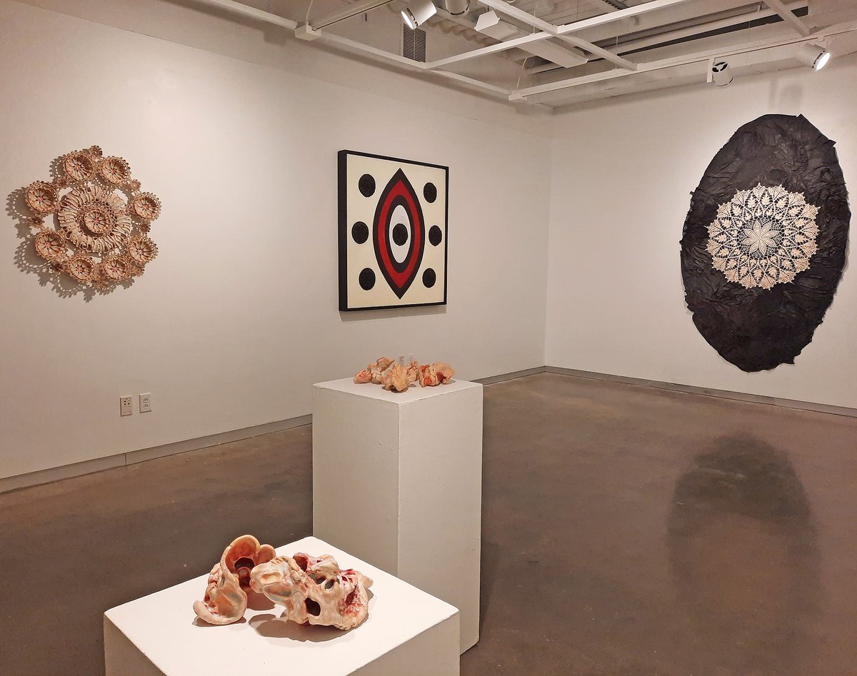 Maggie Adams &amp; Aykeem Spivey, "Amniotic Ambiguity: Comparative Embryology to Queering a Space," MFA exhibition this week in E150 Visual Arts Building. Reception: December 18, 6-8pm.