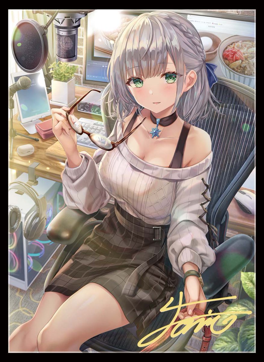 C107/冬コミ/WEB頒布/新作告知9】 ノエルのスリーブとプレイマットに