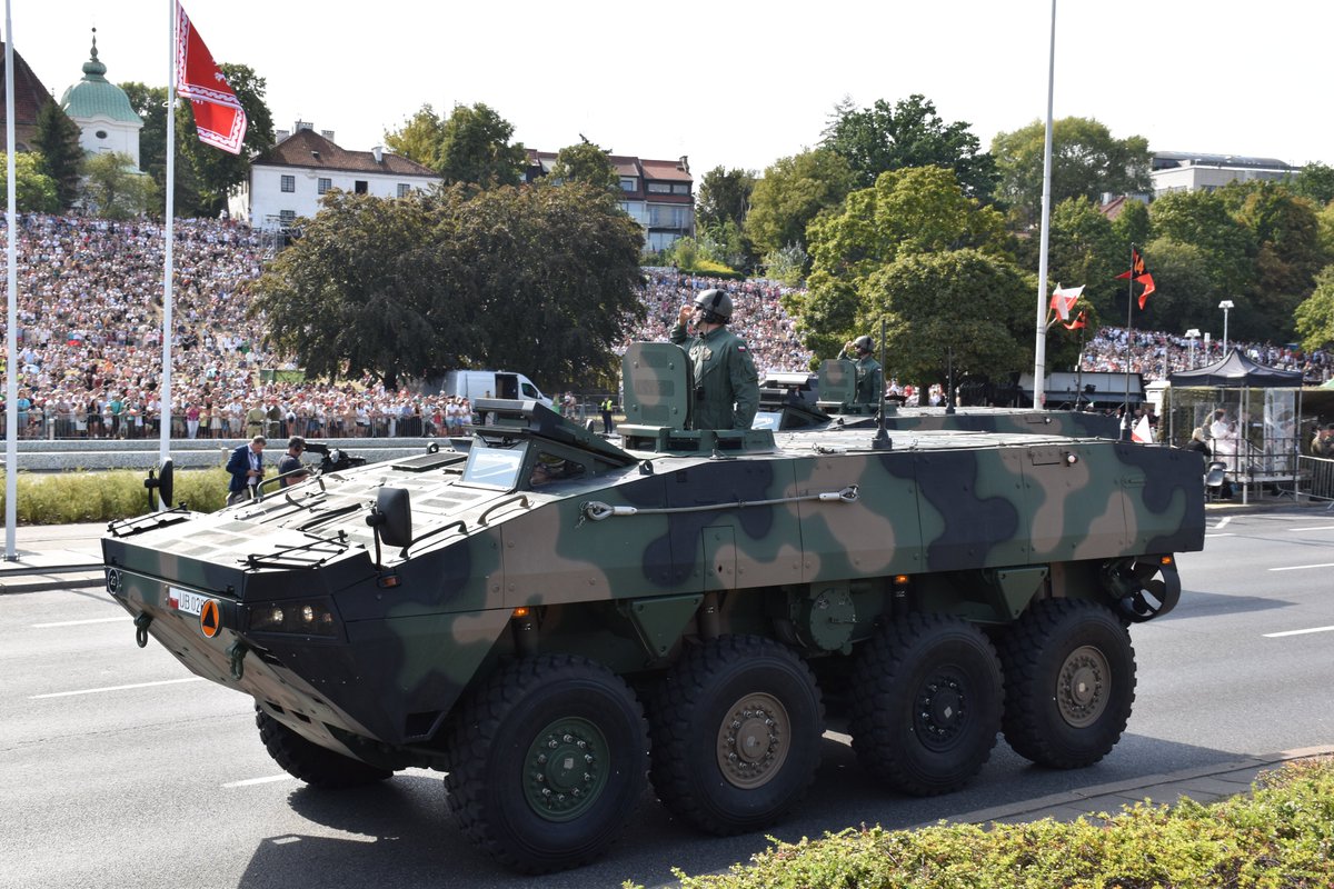 TrompBK's tweet photo. Jutro umowa na przedłużenie licencji na produkcję KTO Rosomak do 2034 r. Oby ktoś poszedł po rozum do głowy i wywalił do kosza pomysł ze Strykerami ze szrotu. https://t.co/BWzOGXxP7d