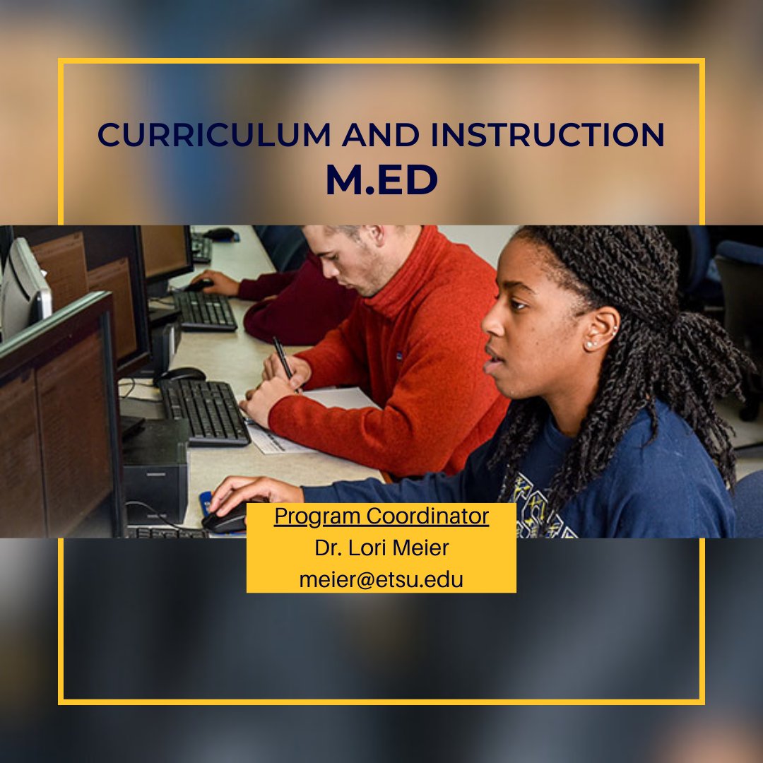 The M. Ed. in Curriculum &amp; Instruction seeks to engage and develop scholar-practitioners who embody the values of deep content knowledge, creative pedagogies, and empowerment-based values working towards equitable classrooms.