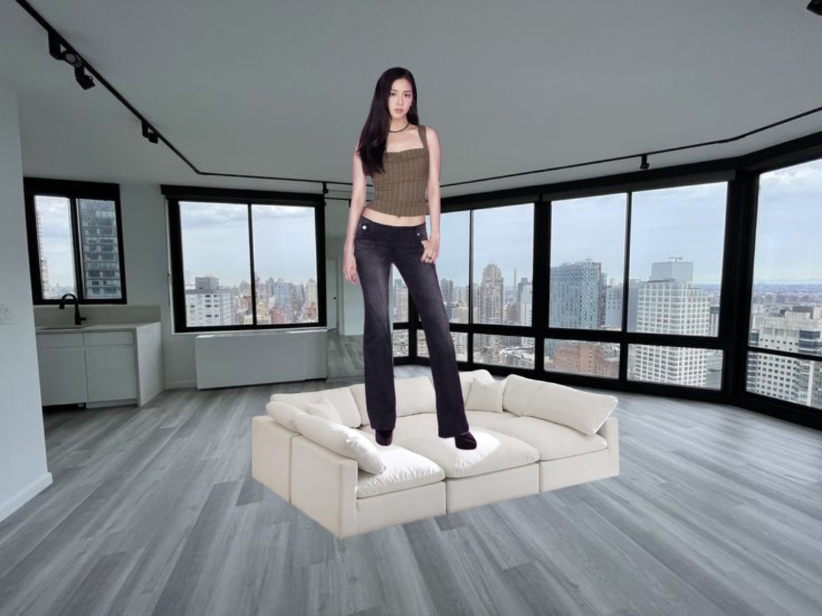 jisoo's apartment rn: