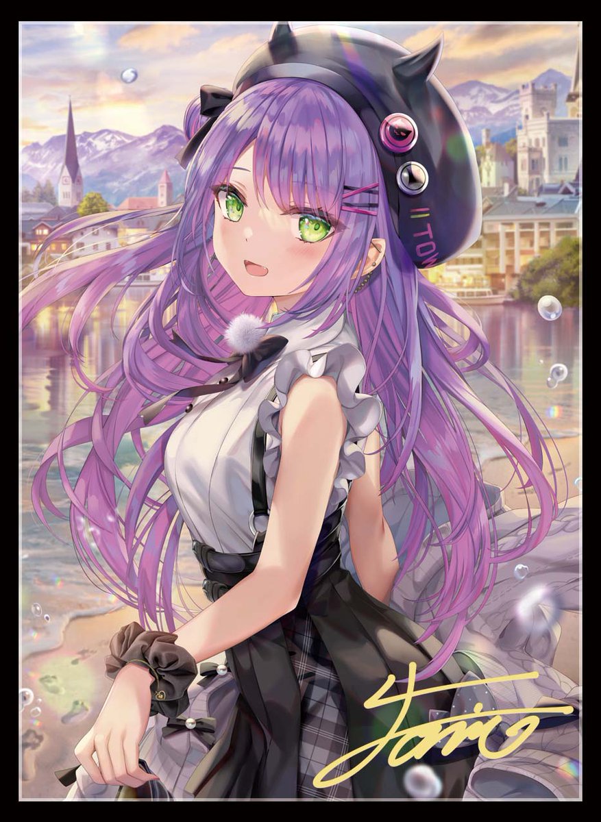 C107/冬コミ/WEB頒布/新作告知11】 トワのスリーブとプレイマットに