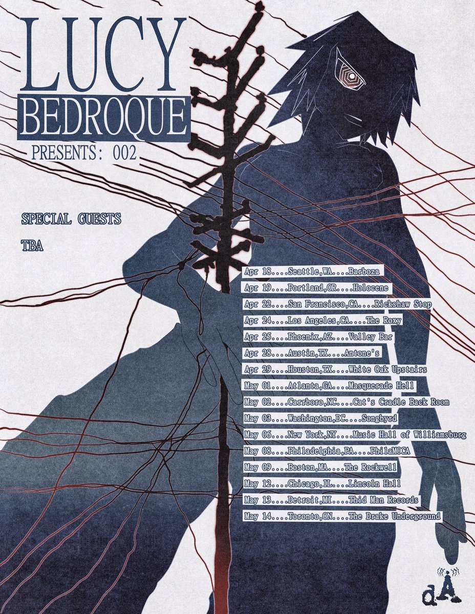 bedroque00's tweet image. north america tour 2026 

events.seated.com/lucy-bedroque