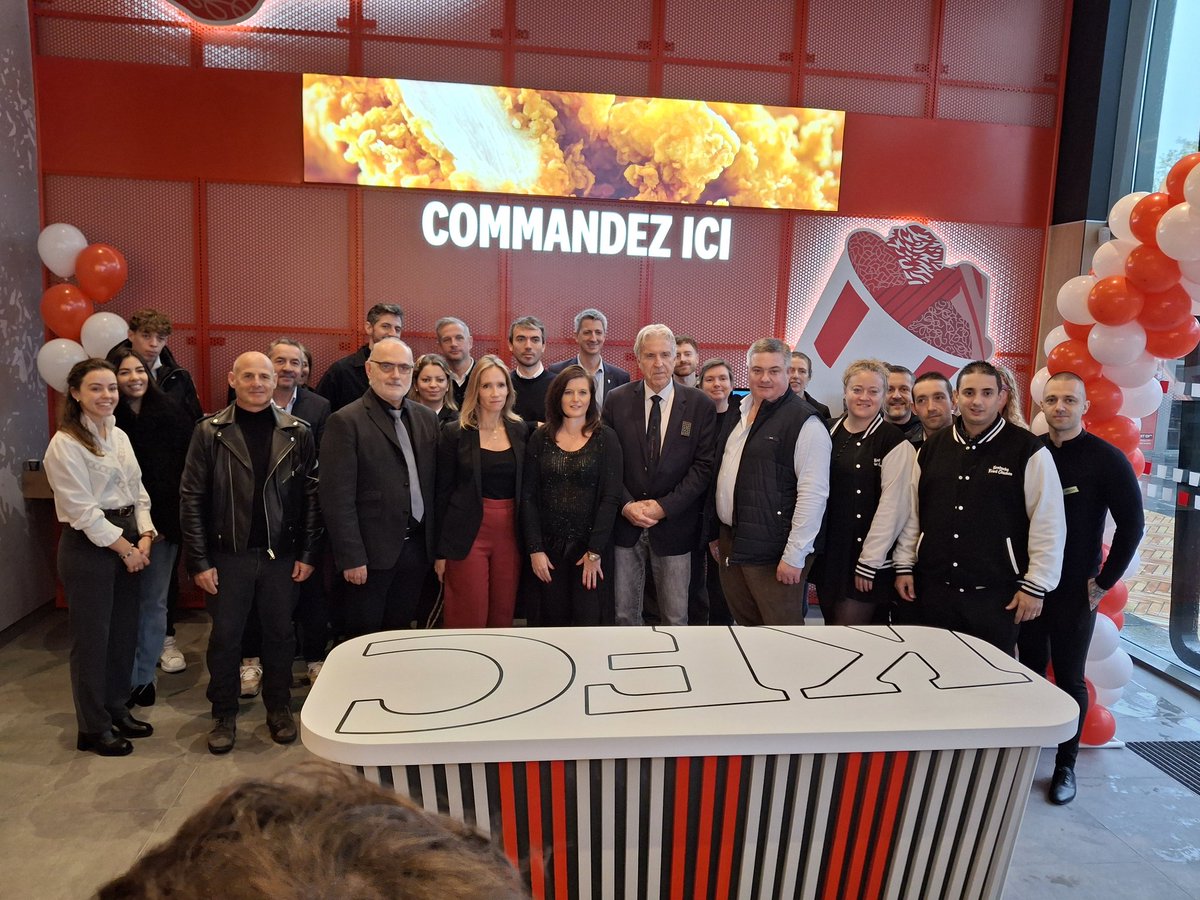 Bienvenue au 400ᵉ <a href="/KFCFrance/">KFC France</a> à Cagnes-sur-Mer, au sein de Shopping Promenade Riviera 🍗

Inauguration réussie avec Isabelle Herman, Directrice Générale de KFC.
Tous nos vœux de réussite à M. et Mme Guéant pour cette nouvelle implantation.
