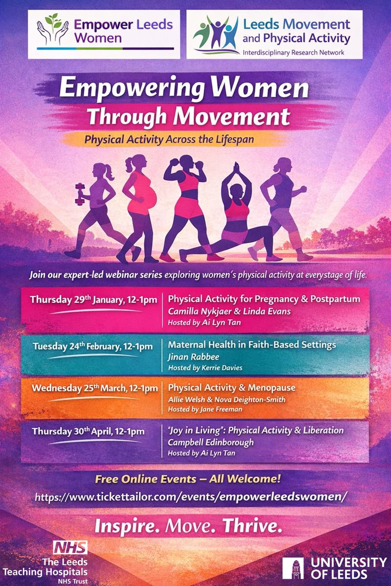 UoL Movement & Physical Activity Research Network tweet media