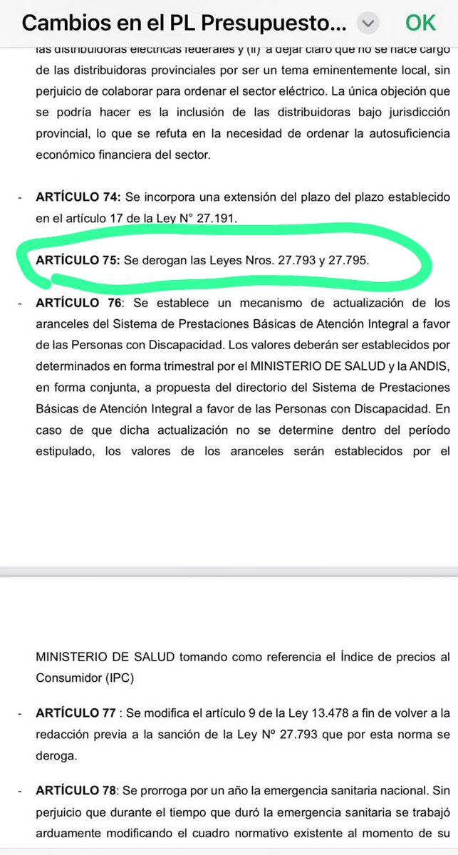 Quienes firmaron el dictamen de Presupuesto del Gobierno validaron la eliminación de leyes de enorme sensibilidad, como la Ley de Emergencia en Discapacidad y la Ley de Financiamiento Universitario.

Su acompañamiento es una traición al ejercicio democrático expresado en la
